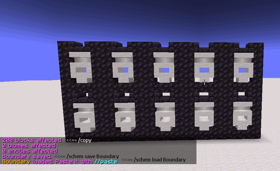 Minecraft World Edit Schematic