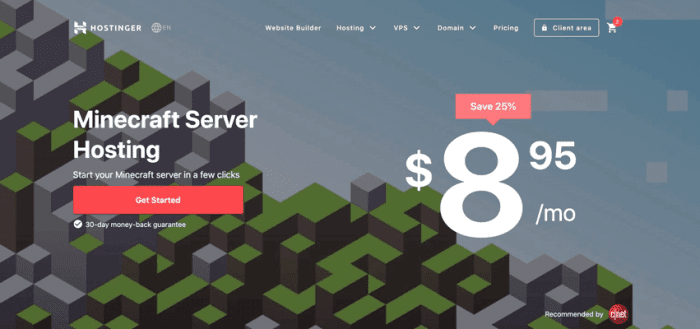 Hostinger minecraft servers for mods