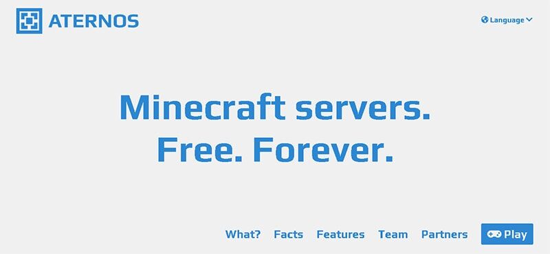 aternos free minecraft hosting