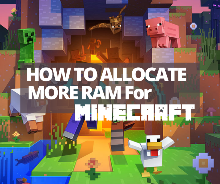 how to allocate more ram for a minecraft server easily